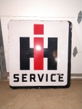 IH Porcelain Service Sign - double sided  38