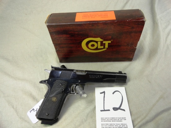 12. Colt Gold Cup Auto, 45-Cal., SN:FN07364, Wilson Comp w/Box (HG)