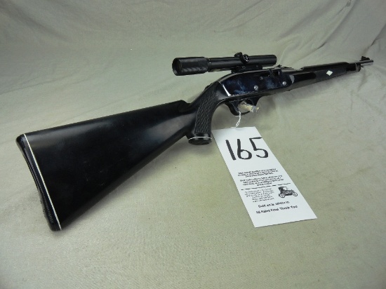 165. Remington Nylon 66, Auto, 22-Cal., SN:2108502, Apache Black  (Black & Chrome) w/Scope