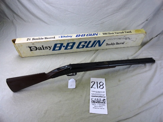 218. Daisy Model 21, Dbl. Bbl., BB, Unfired, Original Box (Exempt)