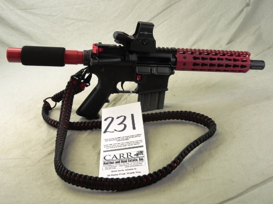 231. Anderson AR-15, Auto, 223-Cal., SN:15248648, Strike Ind. Short Bbl. (HG)