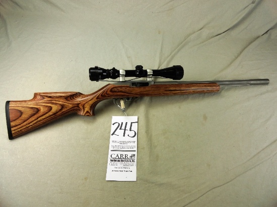 245. Ruger 10/22, Auto 22-Cal., SN:240-36155, HB-SS-Flute-Brown Laminated Stock Butter Creek Stock