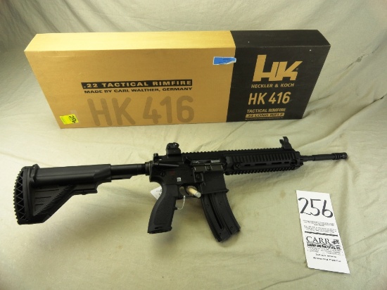 256. H&K 416D, Auto, 22-Cal., SN:WHO24012, Tactical Rim Fire Assault Style w/Box