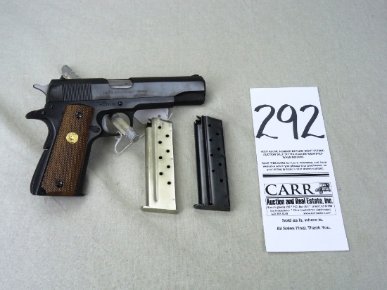 Colt MK IV/Series 70, Gov't Model, 9mm, SN:70L28770 (HG)