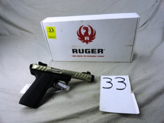 33. Ruger 22/45 Auto, 22-Cal., SN:390-05879, Gold Anodize Lite w/Box (HG)