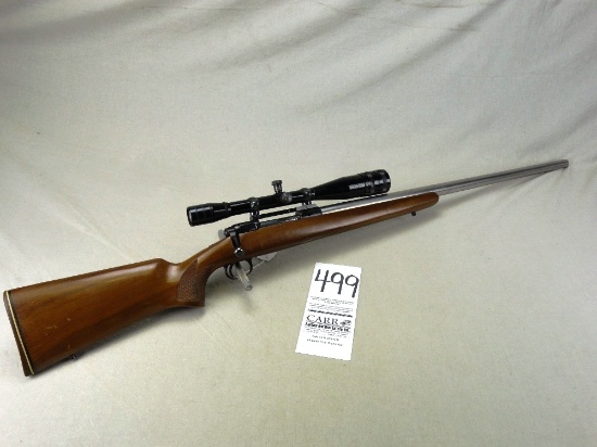 Savage 112V, 22-250-Cal. Target Rifle, Krieger No. 7 Stainless Steel Bbl., Redfield 20x Scope, SN:B9