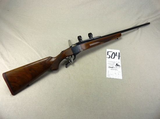 Ruger No. 1, 300 Win Mag, ('76 Liberty) w/Scope Rings, SN:130-24599