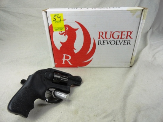 54. Ruger LCR  o5414, Revolver, 22-Mag., SN:1541-03265, 2" Bbl., 6-Shot, Rubber Grips, All Blue w/Bo