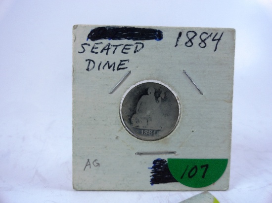 1884 Seated Dime