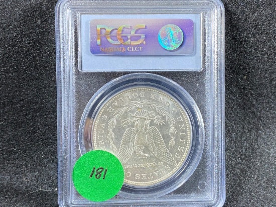 1896-O Morgan Dollar, AU58