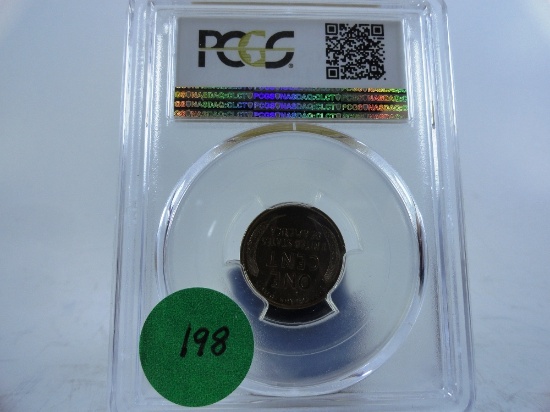 1909 Lincoln Cent, MS65RD