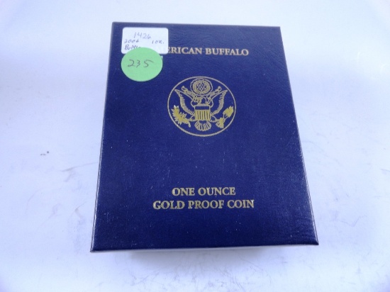 2006 Buffalo $50 Gold Piece, Proof