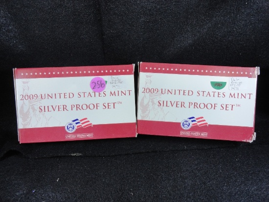 (2) 2009-S Silver Proof Sets (x2)