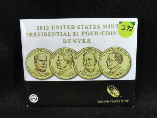 2013-D Presidential $1 Set, UNC