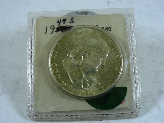 1949-S Franklin Half-Dollar, MS63