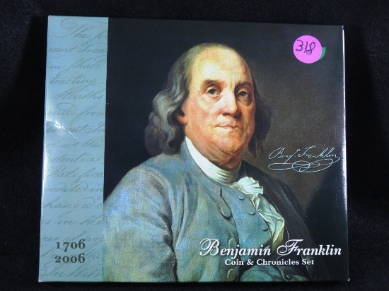 2006-P Ben Franklin $1 Coin & Chronicles, UNC