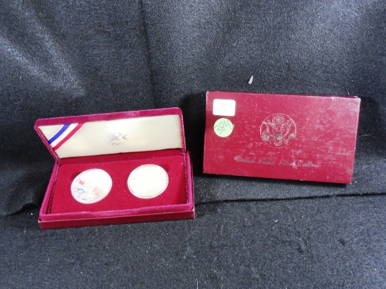 1983/84-S Olympic Silver Proof Set