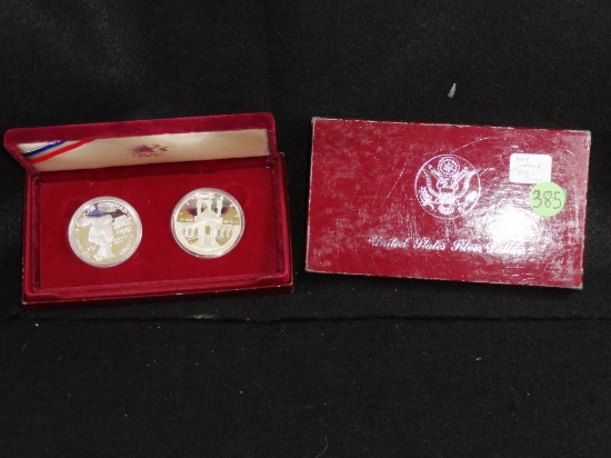 1983/84-S Olympic Silver Proof Set