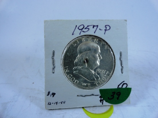 1957 Franklin Half-Dollar
