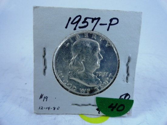 1957 Franklin Half-Dollar