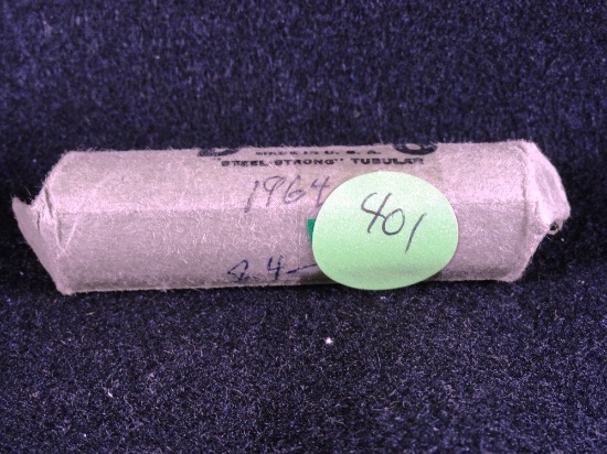 Roll of 1964 Roosevelt Dimes