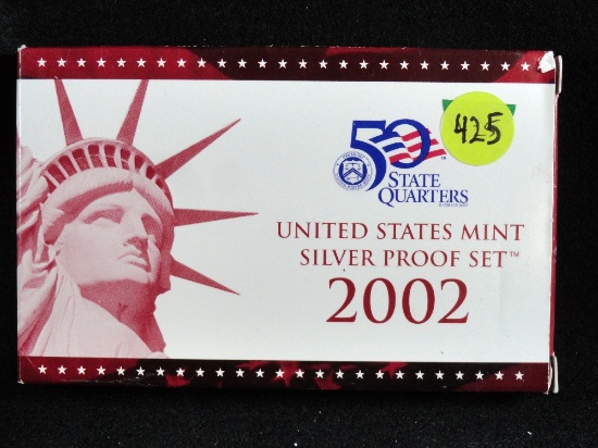 2002-S Silver Proof Set