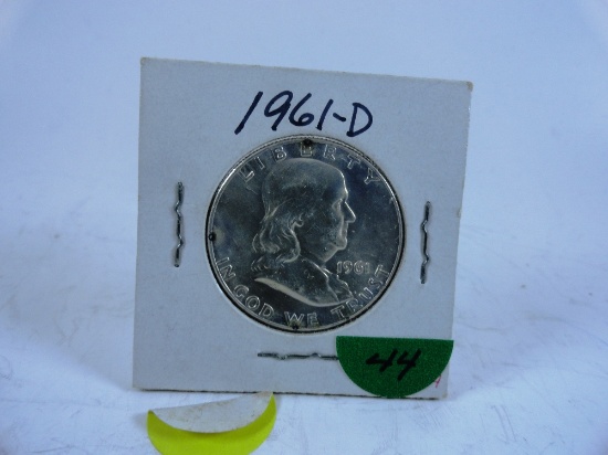 1961-D Franklin Half-Dollar