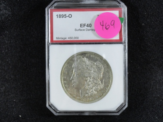 1895-O Morgan Dollar, EF40