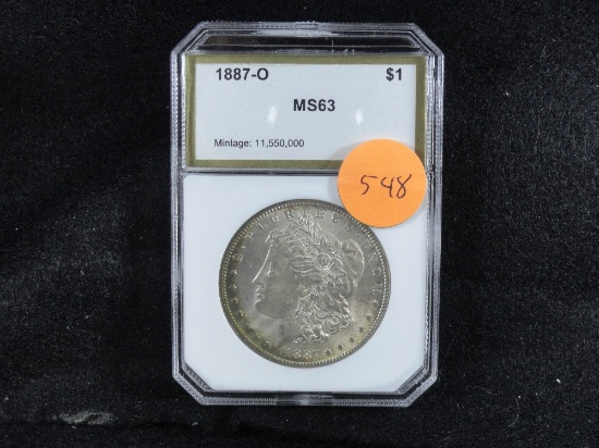 1887-O Morgan Dollar, MS63