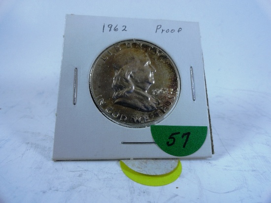 1962 Franklin Half-Dollar, Proof
