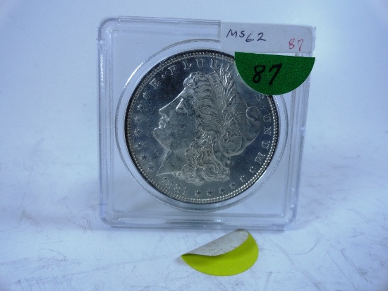 1881 Morgan Dollar, MS62