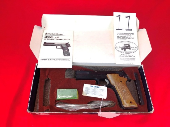 S&W M.422, 22LR, SN:TBB1828 w/Box & Extra Mag (Handgun)