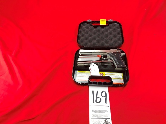 AMT Auto-Mag II, 2 Bbl. Set, 22 LR, 6 1/2" Bbl., 22 Mag Bbl., 5" Bbl., SN:M22693 (Handgun)