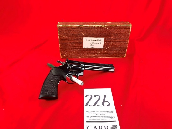 Colt Diamondback 22LR, 6" Bbl. w/Box, SN:570812U (Handgun)