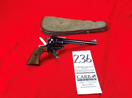 Ruger Super Blackhawk Revolver, 44-Mag., 7 1/2" Bbl. w/Soft Case, SN:6590 (Handgun)