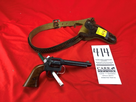 H&R M.649, 22-Cal. Revolver w/Belt Holster, SN:AT140947 (Handgun)