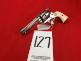 Colt SA Army, 44-Spl., Nickel, SN:355734 (Only 506 Made in This Caliber) (Handgun)