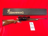Browning BAR, 30-06 w/Redfield Tracker 2x-7x Scope, SN:137PRO3140 w/Box