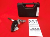 North American Arms 22M, 22-Mag. Folding Pocket Revolver w/Box & Holster Grip, SN:E183073 (Handgun)