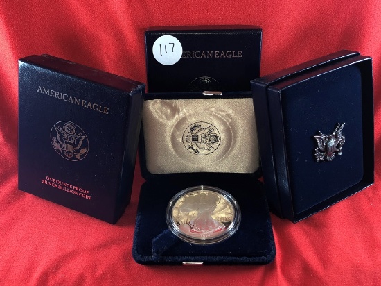 (3) 1996 American Silver Eagles (x3)