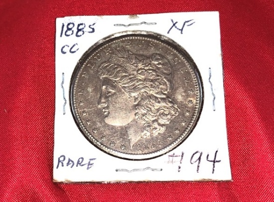 1885-CC XF Silver Dollar (x1)