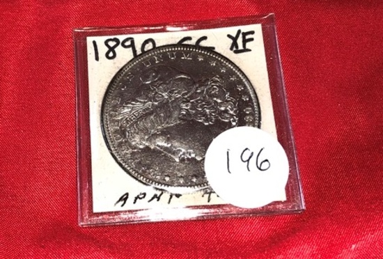 1890-CC XF Silver Dollar (x1)
