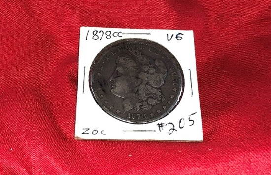 1878-CC VG Silver Dollar (x1)
