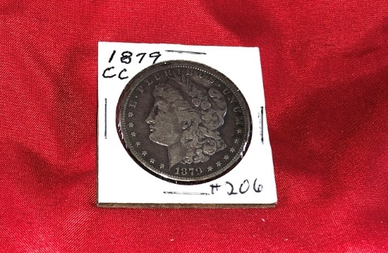 1879-CC Silver Dollar (x1)