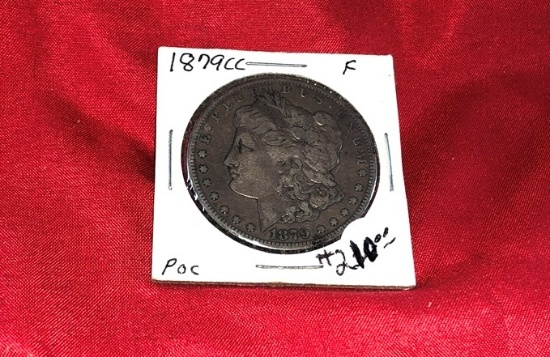 1879-CC F Silver Dollar (x1)
