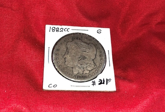 1882-CC G Silver Dollar (x1)