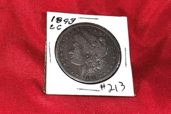 1893-CC Silver Dollar (x1)