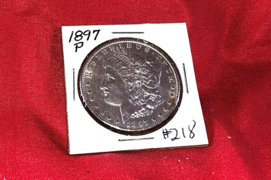 1897-P Silver Dollar (x1)