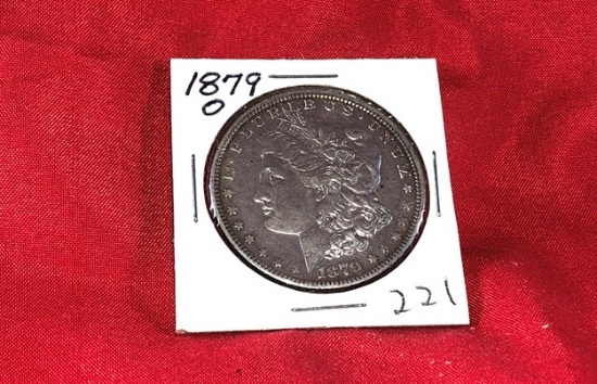 1879-O Silver Dollar (x1)