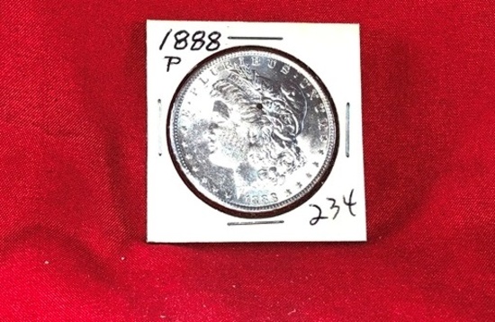 1888-P Silver Dollar (x1)